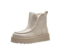 Tamaris Damen Warmfutter Stiefel Textil Vegan; LIGHT GOLD, EU 38