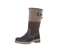 Tamaris Damen Warmfutter Stiefel Blockabsatz Duo-Tex; MOCCA COMBINED, EU 42