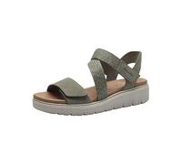 Tamaris Damen Wedge/Plat Sandal - 1-28241-42 771 40 SAGE - COMFORT-Lining