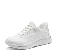Tamaris Damen Wide FIT Sneaker mit Step In, White, 40