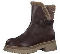 Tamaris Damen Winterstiefel, Frauen Stiefel,Wechselfußbett,DUOtex,wasserabweisend,warm gefüttert,halbschaftstiefel,Cuoio Leather,37 EU