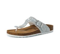 Tamaris Damen Zehentrenner für Damen, silber, Größe 37 EU
