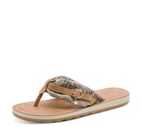 Tamaris Damenschuhe Klassische Pantoletten BEIGE SNAKE BEIGE SNAKE - Gr. - 39