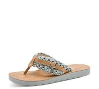 Tamaris Pantoletten Blue Comb Damen, flach, blau, Größe 38