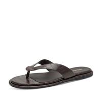 Tamaris Damen Zehentrenner Pantolette flach, braun, 39 EU