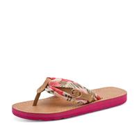Tamaris Damen Zehentrenner Pantolette flach, rosa, 37 EU