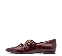 Tamaris Damenschuhe Ballerinas MERLOT PATENT MERLOT PATENT - Gr. - 37