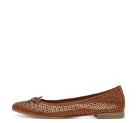 Tamaris Damenschuhe Ballerinas NUT STRUCTURE - Gr. - 40