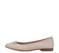 Ballerina TAMARIS Gr. 40 (6,5), rosa Damen Schuhe Ballerinas mit dekorativer Schleife (70329363-40)