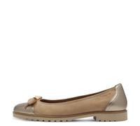 Tamaris Damen Ballerina flach, beige, 39 EU