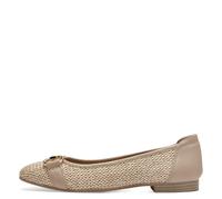 Tamaris Damenschuhe Ballerinas TAUPE TAUPE - Gr. - 38