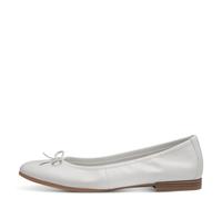 Tamaris Damenschuhe Ballerinas WHITE WHITE - Gr. - 40