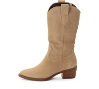 Tamaris Damenschuhe Cowboy-/ Bikerboots BEIGE BEIGE - Gr. - 37