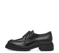 Tamaris Damenschuhe Elegante Schnürer BLACK LEATHER BLACK LEATHER - Gr. - 41
