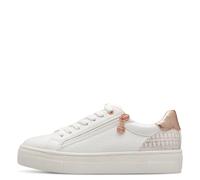 Tamaris Damenschuhe Elegante Schnürer WHT/ROSE GOLD ROSE GOLD - Gr. - 38
