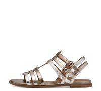 Tamaris Damen Klassische Ballerinas, Frauen Flats,Comfort Lining,TOUCHit-Fußbett,Slip-ons,klassisch elegant,Ballerinen,Bronce Comb,37 EU