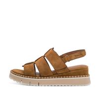 Tamaris Damenschuhe Keilsandaletten COGNAC COGNAC - Gr. - 40