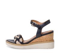 Tamaris Damenschuhe Keilsandaletten NAVY NAVY - Gr. - 40