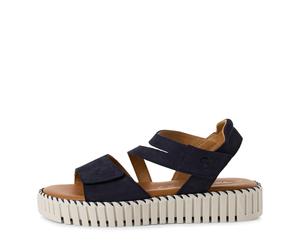 Tamaris Damenschuhe Keilsandaletten NAVY NAVY - Gr. - 40