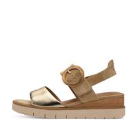 Tamaris Damenschuhe Keilsandaletten TAN COMB TAN COMB - Gr. - 36