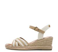 Tamaris Damenschuhe Keilsandaletten TAN COMB TAN COMB - Gr. - 38