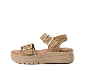 Tamaris Damenschuhe Keilsandaletten TAUPE STRUCTURE TAUPE STRUCTURE - Gr. - 39