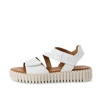 Tamaris Damenschuhe Keilsandaletten WHITE LEATHER WHITE LEATHER - Gr. - 39