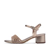 Tamaris Sandalette Damen ROSE GLAM Blockabsatz rosa mit Schmucksteinen Gr. 37