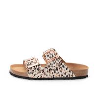 Tamaris Damenschuhe Klassische Pantoletten BEIGE/LEOPARD BEIGE - Gr. - 36