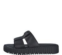 Tamaris Damenschuhe Klassische Pantoletten BLACK BLACK - Gr. - 37