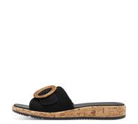 Tamaris Damenschuhe Klassische Pantoletten BLACK BLACK - Gr. - 38