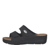 Tamaris Damenschuhe Klassische Pantoletten BLACK BLACK - Gr. - 39
