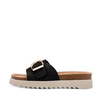Tamaris Damenschuhe Klassische Pantoletten BLACK BLACK - Gr. - 40