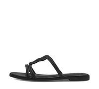 Tamaris Damenschuhe Klassische Pantoletten BLACK BLACK - Gr. - 40