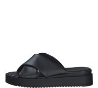 Tamaris Damenschuhe Klassische Pantoletten BLACK BLACK - Gr. - 41