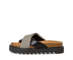 Tamaris Damenschuhe Klassische Pantoletten BLACK COMB BLACK COMB - Gr. - 41