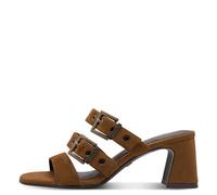Tamaris Damenschuhe Klassische Pantoletten COGNAC COGNAC - Gr. - 40