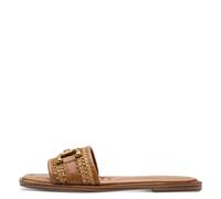 Tamaris Damenschuhe Klassische Pantoletten COGNAC COGNAC - Gr. - 41