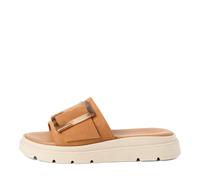 Tamaris Damenschuhe Klassische Pantoletten COGNAC NUBUC COGNAC NUBUC - Gr. - 42