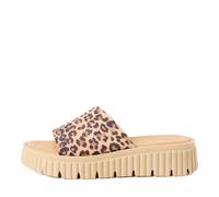 Tamaris Damenschuhe Klassische Pantoletten LEOPARD - Gr. - 42