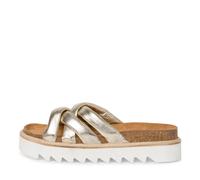 Tamaris Damen-Pantolette 1-1-27402-20 Light Gold Größe 37