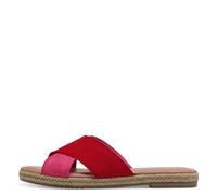 Tamaris Damenschuhe Klassische Pantoletten RED COMB RED COMB - Gr. - 38