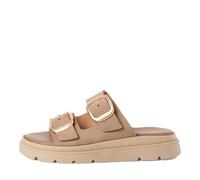 Tamaris Damenschuhe Klassische Pantoletten TAUPE NUBUC TAUPE NUBUC - Gr. - 39