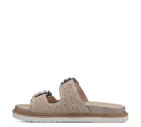 Damen-Pantolette TAUPE - Gr. - 37