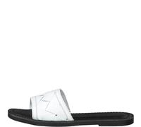 Tamaris Damenschuhe Klassische Pantoletten WHITE/BLACK WHITE/BLACK - Gr. - 40
