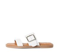 Tamaris Damenschuhe Klassische Pantoletten WHITE WHITE - Gr. - 40