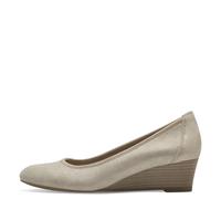 TAMARIS Damen-Pumps mittlerer Absatz Champagner-Beige beige/schlamm39
