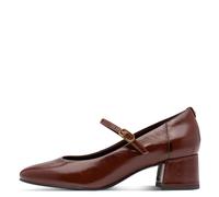 Tamaris Damen Pumps Leder, braun, 41 EU