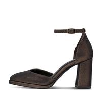 Tamaris Damen Pumps COPPER GLAM Vegan Metallic Bronze Größe 39