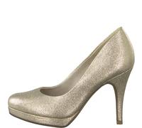 Tamaris Damenschuhe Klassische Pumps LT. GOLD GLAM LT. GOLD GLAM - Gr. - 37